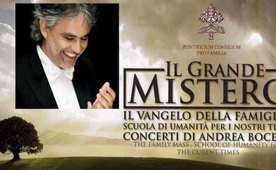 Andrea Bocelli cantarà a la Sagrada Família de Barcelona