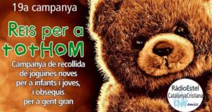 Arriba la 19a Campanya REIS PER A TOTHOM
