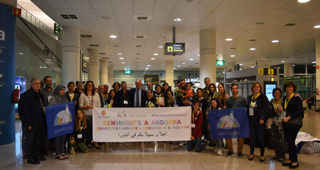 Arriben a Andorra les dues primeres famílies de refugiats sirians provinents dels Corredors Humanitaris