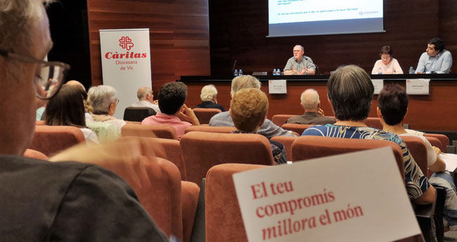 Càritas Vic ha atès 5.669 persones