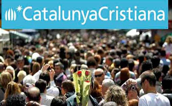 Catalunya Cristiana surt al carrer per Sant Jordi