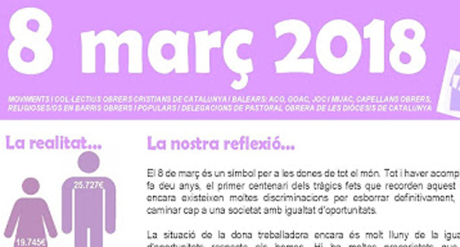 Dia Internacional de la Dona: pengem el davantal