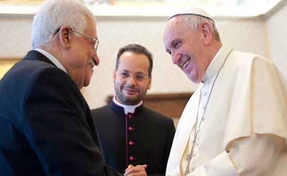 El Papa anima el president palestí a ser "un àngel de pau"