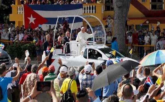 El Papa marxa de Cuba en direcció als Estats Units