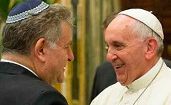 El Papa qualifica "l'aliança" de pont amb els jueus