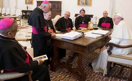 Els bisbes veneçolans exposen al Papa l'acció eclesial al seu país