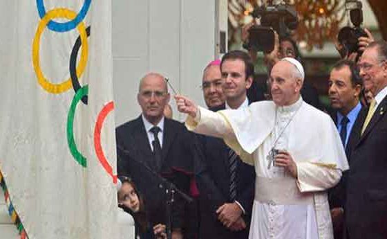 Els bons desitjos de Francesc per als Jocs Olímpics