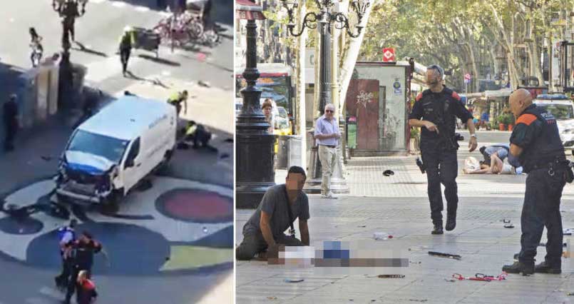 Estat Islàmic mata 14 persones i en fereix més de 100 a La Rambla