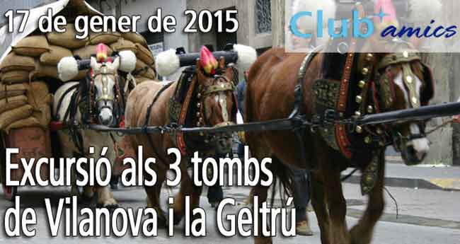 Excursió als 3 tombs de Vilanova i la Geltrú