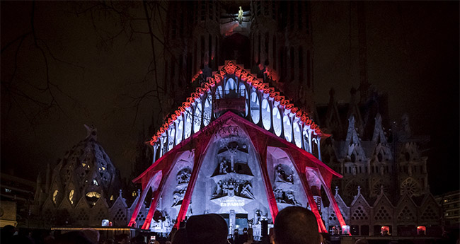 La Sagrada Família celebra la Setmana Santa