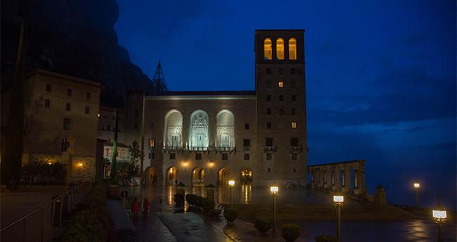 La basílica de Montserrat