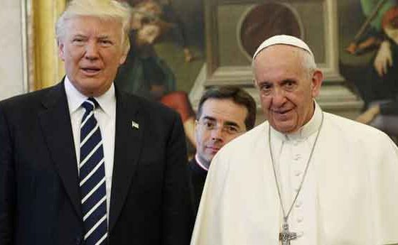 La trobada de Trump amb el Papa forma part de la normalitat