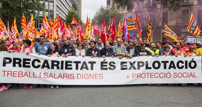 Les bones dades d'atur conviuen amb l'augment de la precarietat