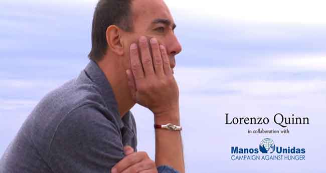 Lorenzo Quinn dissenya unes polseres solidàries per a Mans Unides