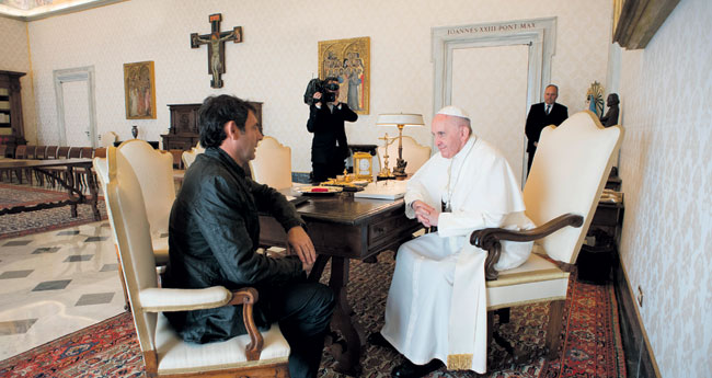 Proactiva Open Arms té en el Papa un bon aliat