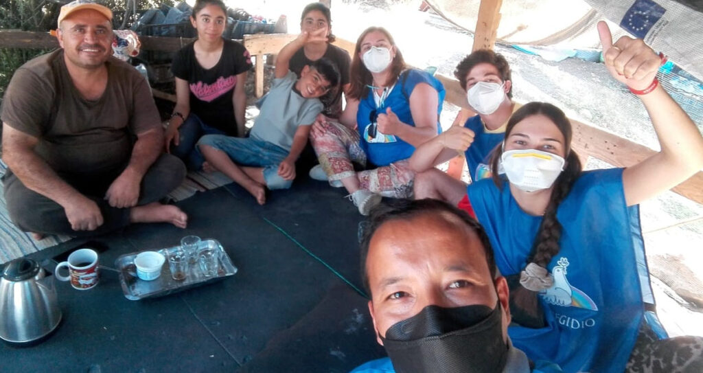 Turistes d’humanitat a Lesbos