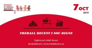 Un grafiti per denunciar la precarietat laboral