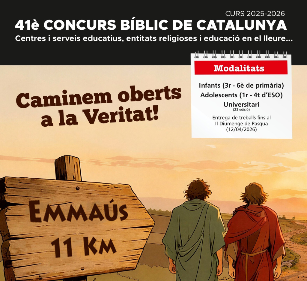 Premis del 41è Concurs Bíblic de Catalunya